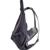 Cote&Ciel Ganges Alias Medium Cowhide Leather Backpack | Graphite Grey 28391
