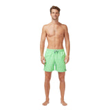 Tom & Teddy Men's Gingham Swim Trunk | Green