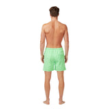 Tom & Teddy Men's Gingham Swim Trunk | Green