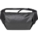 Cote&Ciel Gironde Coated Canvas Sling Bag | Black 28397