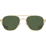 American Optical Small Original Pilot Sunglasses Bayonet | Gold/Polarized Nylon