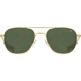 American Optical Original Pilot Sunglasses Bayonet | Gold/Polarized Glass