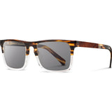 Shwood Govy 2 Acetate Sunglasses | Whiskey Soda & Mahogany Burl / Grey WAGWSMHG