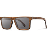 Shwood Govy 2 Wood Sunglasses | Walnut - Grey WOG2WG
