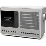 DAB, DAB+ and FM Tuner with RDS Wi-Fi internet radio Easy access to over 16,000 internet radio stations Wireless DLNA audio streaming from networked PC/Mac Spotify Connect Enabled for access to 20 million tracks Bluetooth® wireless streaming with aptX® technology Digital alarm clock functionality with sleep and snooze 15W Class-D amplifier with 3.5” flat diaphragm driver Graphical OLED display with secret-until-lit lens Intuitive joystick controlled user interface All-wood cabinet with