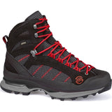 Hanwag Makra Trek GTX (SMU) Men's Shoe | Black/Red