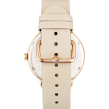 The Horse Polished Rose Gold Watch | Chocolate/Ivory H8