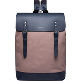 Sandqvist Hege Backpack - Earth Brown with Navy Leather SQA1227