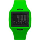 Vestal Helm Surf & Train Watch | Fluorescent Green/Black HLMDP18