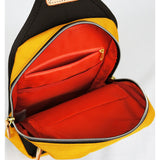 Harvest Label Two-Tone Sling Pack | Brown/Mustard HFC-9006-BRN