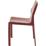 Nuevo Colter Dining Chair | Bordeaux Leather