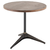 District Eight Compass Bistro Table - Smoked