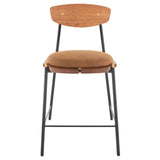 District Eight Kink Counter Stool - Hard Fumed