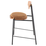 District Eight Kink Counter Stool - Hard Fumed