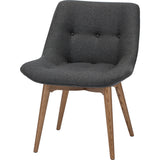 Nuevo Brie Dining Chair | Dark Grey