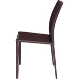 Nuevo Sienna Dining Chair | Brown Leather