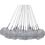 Nuevo Aura Lighting Pendant | Clear Glass