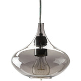 Nuevo Jasper Lighting | Grey Glass