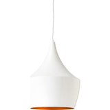 Nuevo Karl Lighting | White Steel Metal