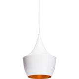 Nuevo Karl Lighting | White Steel Metal