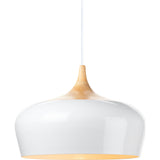 Nuevo Liam Lighting | White Steel Metal