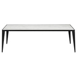 Nuevo Mink Coffee Table | White Marble HGNA136