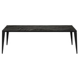 Nuevo Mink Coffee Table | Black Wood Vein Marble HGNA139