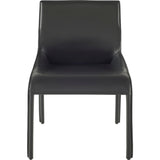 Nuevo Delphine Dining Chair | Dark Grey