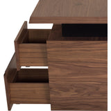 Nuevo Styx Desk Table | Walnut