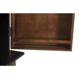 Nuevo Vivian Bar Cabinet | Black / Walnut HGPM114