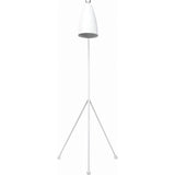Nuevo Lucille Lighting | White Steel Metal