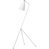 Nuevo Lucille Lighting | White Steel Metal
