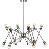 Nuevo Shai Lighting | Silver Steel Metal