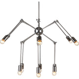 Nuevo Shai Lighting | Silver Steel Metal