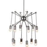 Nuevo Shai Lighting | Silver Steel Metal