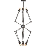 Nuevo Shai Lighting | Silver Steel Metal