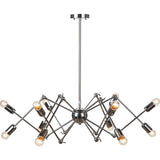 Nuevo Shai Lighting | Silver Steel Metal