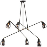 Nuevo Lanister Lighting | Grey Glass