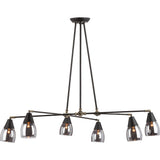 Nuevo Lanister Lighting | Grey Glass