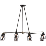 Nuevo Lanister Lighting | Grey Glass