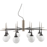 Nuevo Cherise Lighting | White Glass