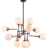 Nuevo Bella Lighting | Copper White Glass