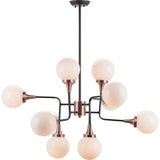 Nuevo Bella Lighting | Copper White Glass