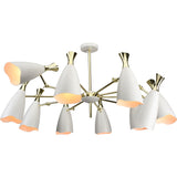 Nuevo Cella Lighting | 10 White Steel Metal