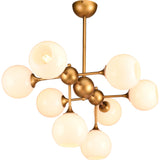 Nuevo Niklas Lighting | White Glass