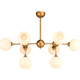 Nuevo Niklas Lighting | White Glass