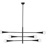 Nuevo Orion 3 Pendant Lighting | Black