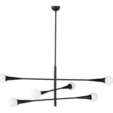 Nuevo Orion 3 Pendant Lighting | Black