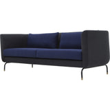 Nuevo Gabriel Three Seater | Dark Grey / Navy Blue HGSC121