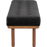 Nuevo Arlo Occasional Bench | Shadow Grey